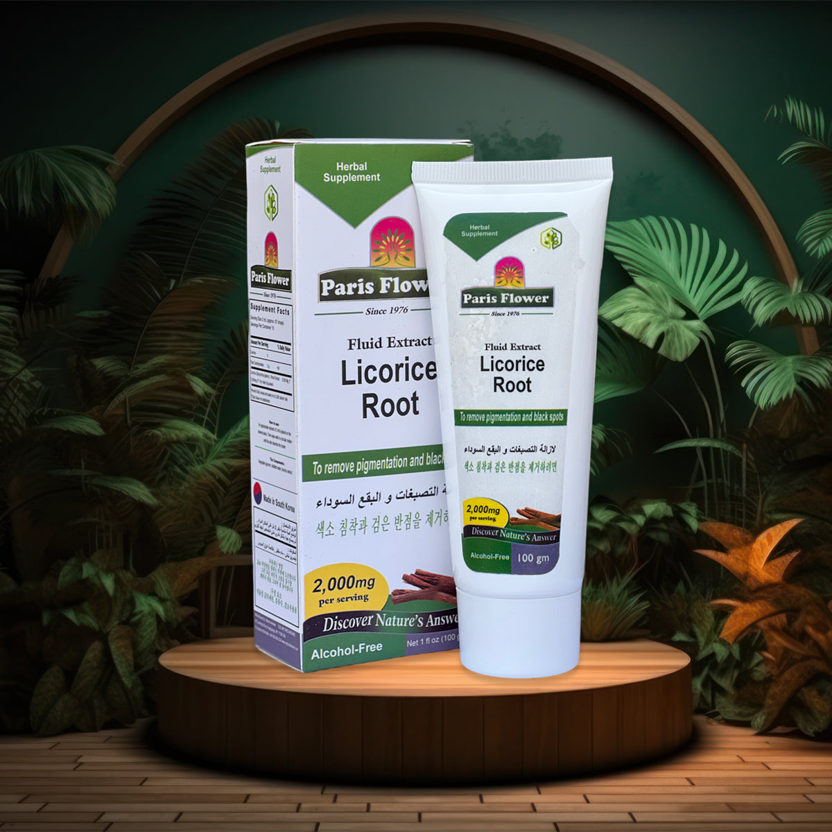 Paris Flower Fluid Extract Licorice Root 100 gm Paris Flower Fluid Extract Licorice Root 100 gm
