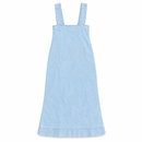 Women’s Light Blue Square-Neck Denim Maxi Dress S3407