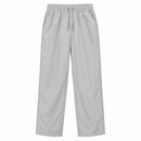 Light Grey Drawstring Straight-Leg Trousers YD99
