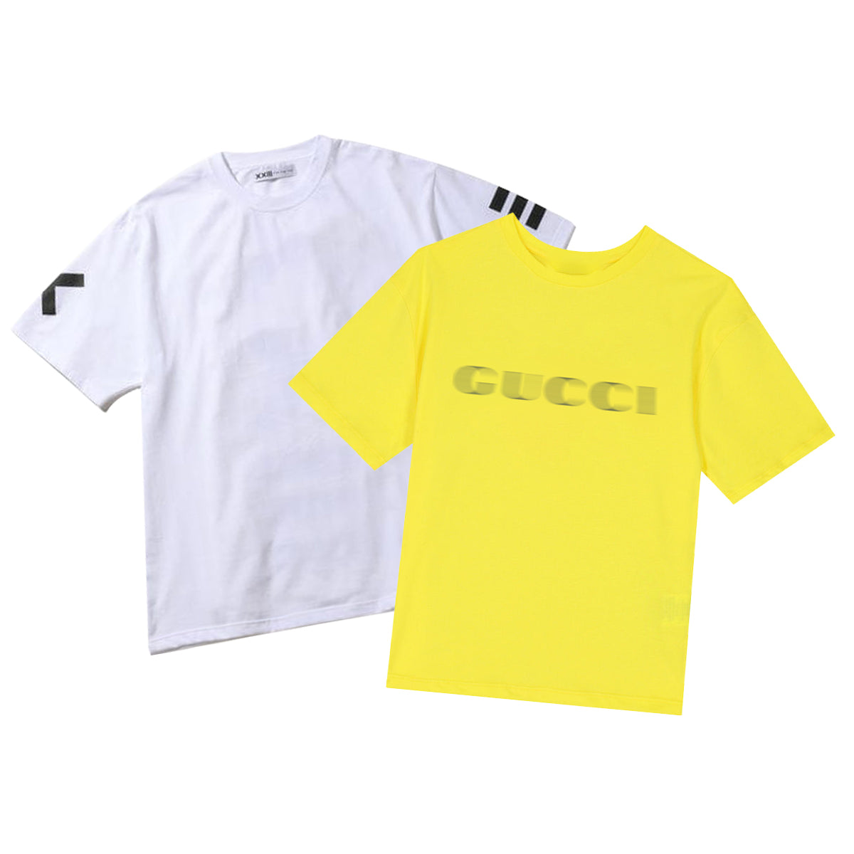 2 Pcs Men's Fashion U Neck T-Shirt S4486569 2 Pcs Men's Fashion U Neck T-Shirt S4486569