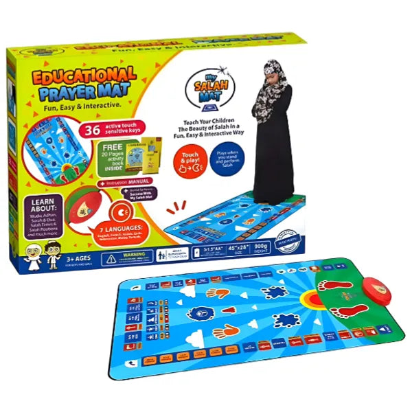 Educational Prayer Mat -My Salah Mat Educational Prayer Mat -My Salah Mat