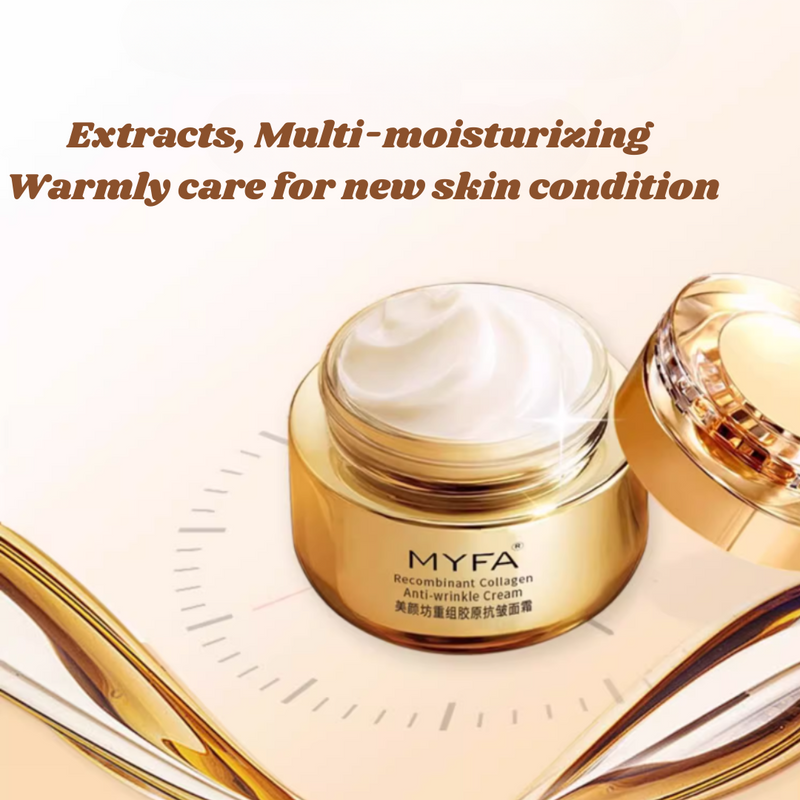 MYFA Recombinant Collagen Anti-Wrinkle Cream 50g - TUZZUT Qatar Online Shopping