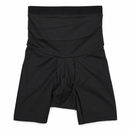 Men’s Black High-Waisted Shapewear Boxer Shorts S46756