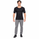 Men’s Black Short-Sleeve Shapewear Top YD93