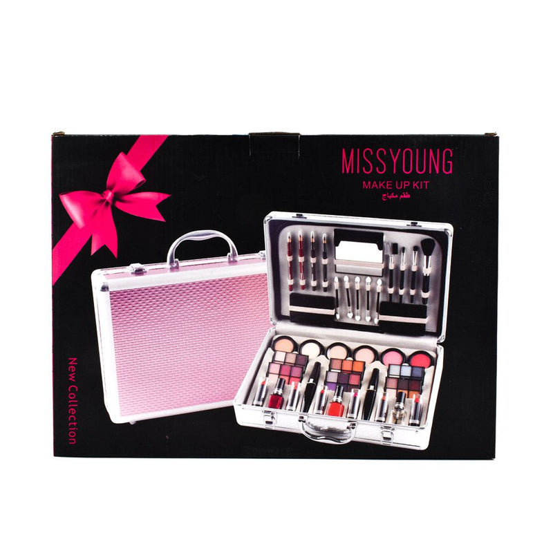 Miss Young MC-1156 Professional Cosmetics Makeup Kit with Suitcase - TUZZUT Qatar Online Shopping