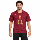 Arsenal Highbury Burgundy Short-Sleeve Football Jersey CJ11