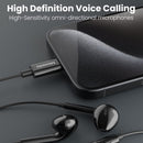 Moxedo Wired Stereo USB Type C Earphone with In-line Mic & Remote - TUZZUT Qatar Online Shopping