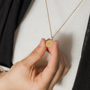 Arabic Letter Necklace and Earrings Set JS29