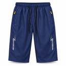 Men’s Navy Blue Three-Quarter Sports Trousers YD50