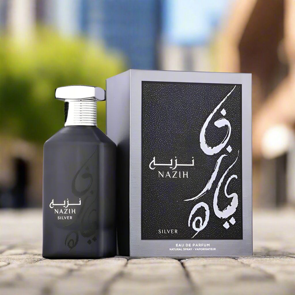Nazih Silver 100ml EDP Perfume by Athoor Al Alam Fragrance World Nazih Silver 100ml EDP Perfume by Athoor Al Alam Fragrance World