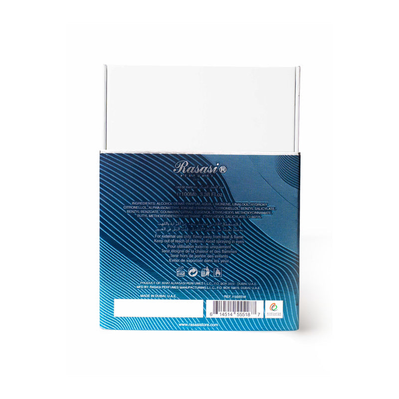 Rasasi Rafan Pour Homme Edp-100ml Rasasi Rafan Pour Homme Edp-100ml