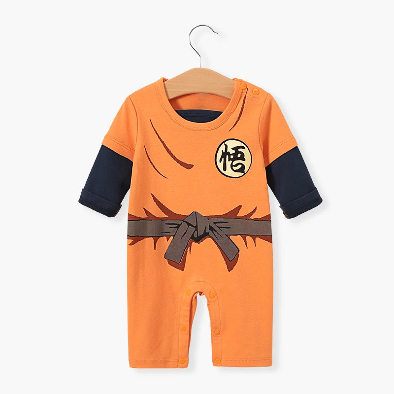 Newborn Baby Boy Clothes Romper  Dragon DBZ Overalls Halloween Costume Infant Jumpsuits Long Sleeve Clothing X4470567 - Tuzzut.com Qatar Online Shopping