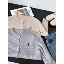 Women's Twist Sweater Cardigan Top CT49 - TUZZUT Qatar Online Shopping