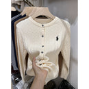Women's Twist Sweater Cardigan Top CT49 - TUZZUT Qatar Online Shopping