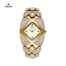 Women's Diamond-Studded Fashion Quartz Watch BLB001 - TUZZUT Qatar Online Shopping