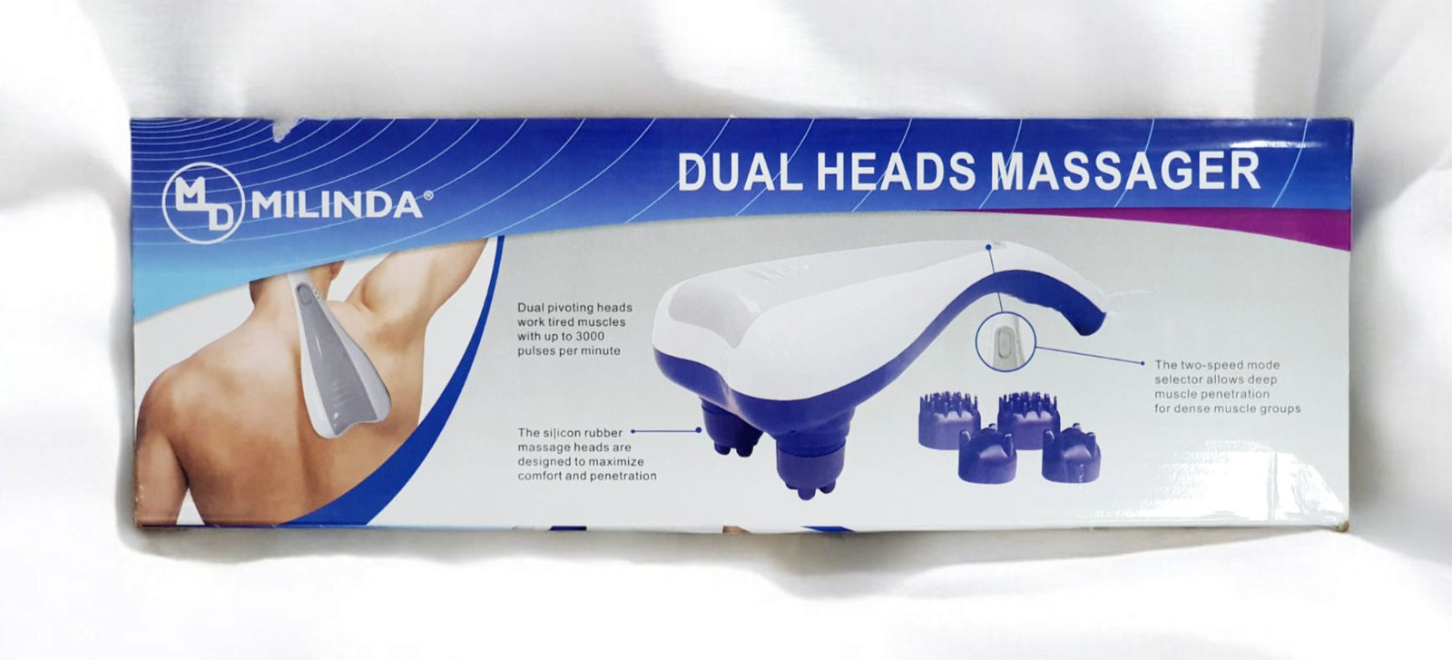 Milinda Double Heads Body Massager Milinda Double Heads Body Massager