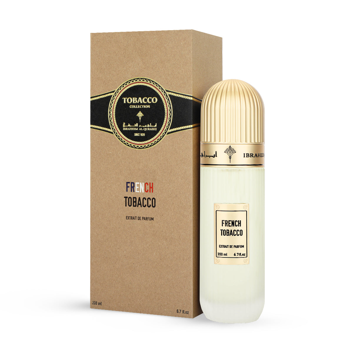 French Tobacco Extrait de Parfum by Ibrahim AlQurashi – 100ml (Unisex)