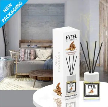 EYFEL Nut Cookies Reed Diffusers 120ml EYFEL Nut Cookies Reed Diffusers 120ml
