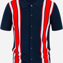 Men's Red and Navy Tshirt TS600 - TUZZUT Qatar Online Shopping