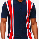 Men's Red and Navy Tshirt TS600 - TUZZUT Qatar Online Shopping