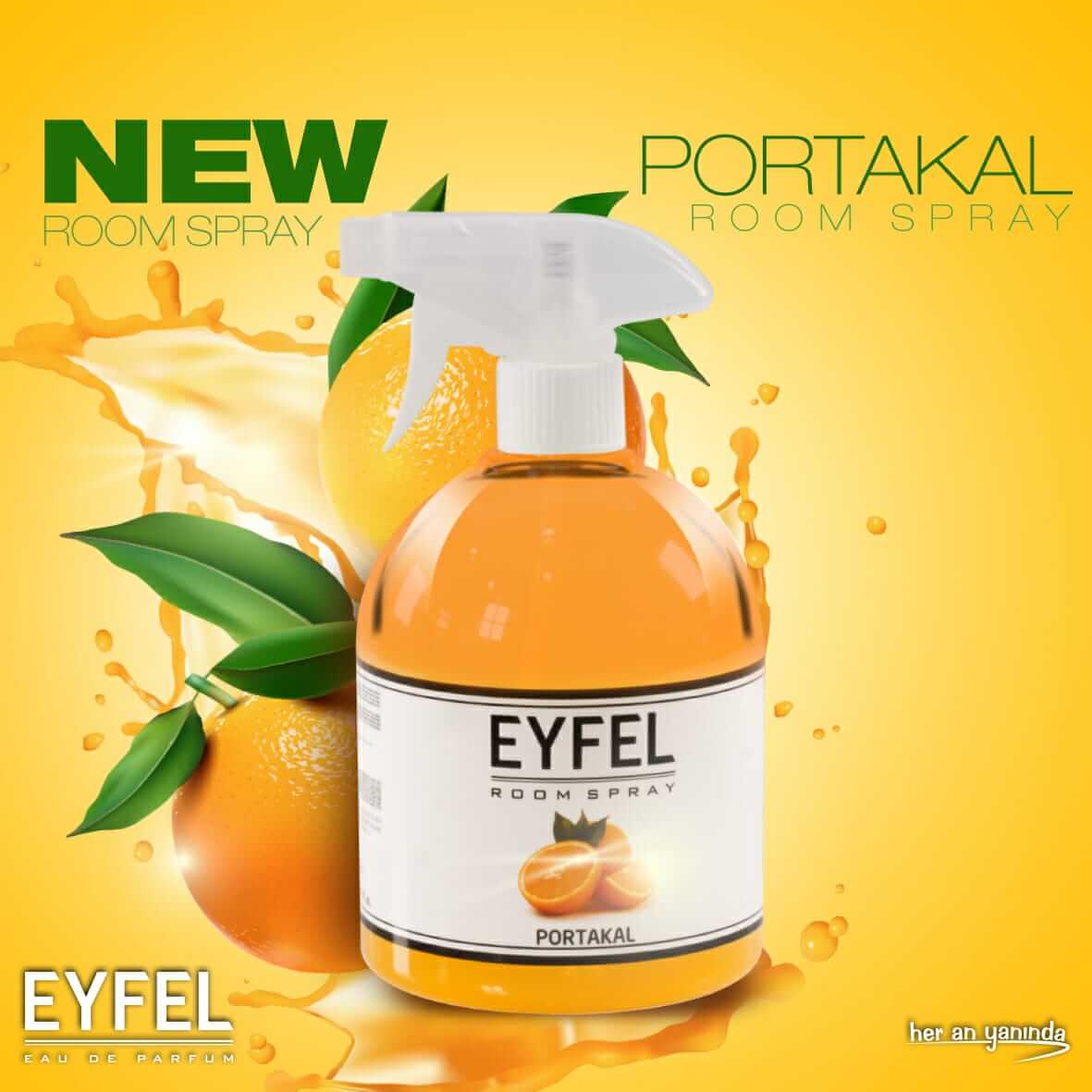 EYFEL Orange Room Spray 500ml EYFEL Orange Room Spray 500ml