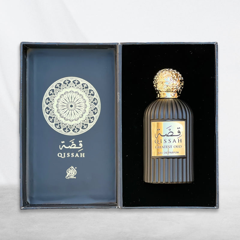 Qissah Greatest Oud 100ml EDP By Wadi Al Khaleej Perfumes - TUZZUT Qatar Online Shopping