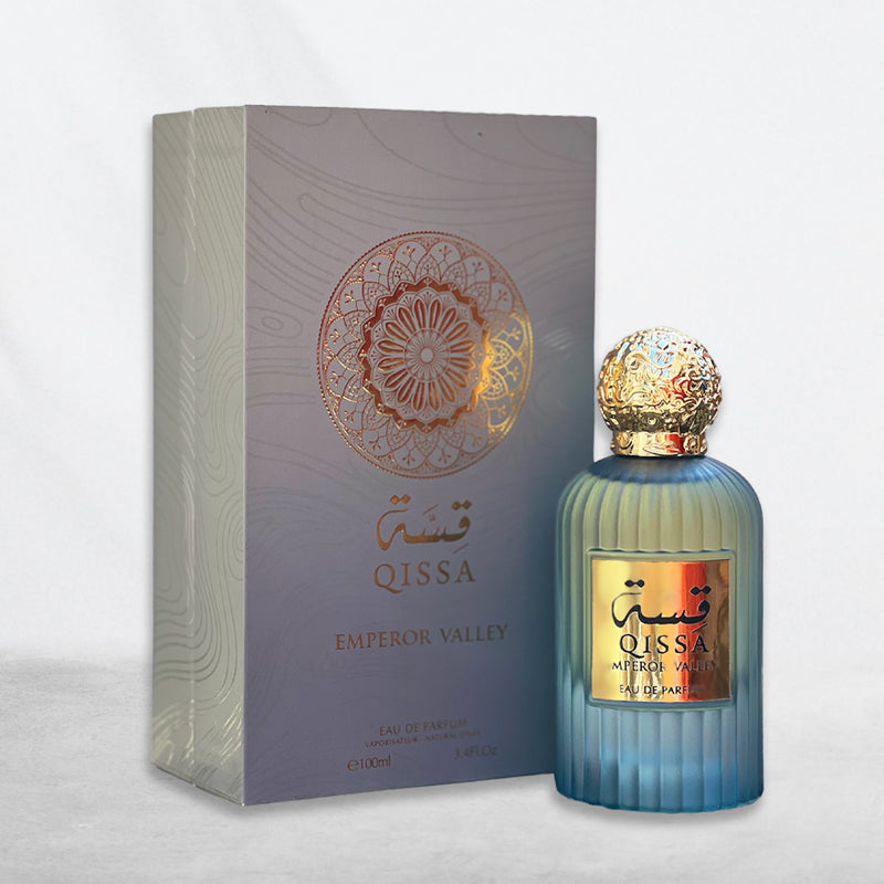 Qissa Emperor Valley 100ml EDP By Wadi Al Khaleej Perfumes - TUZZUT Qatar Online Shopping