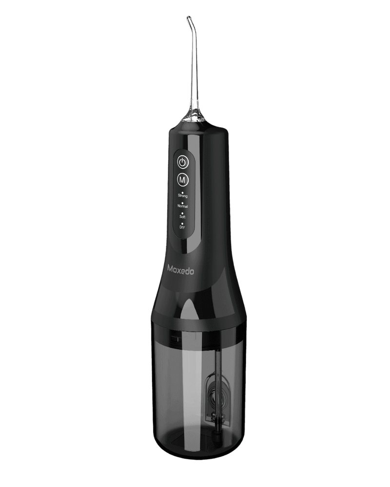 Moxedo Water Flosser for Teeth Cleaning 260ML, USB-C Rechargeable IPX7 Waterproof MX-WF003 - TUZZUT Qatar Online Shopping