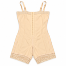 Women’s Beige Adjustable-Strap Shapewear Bodysuit 10735