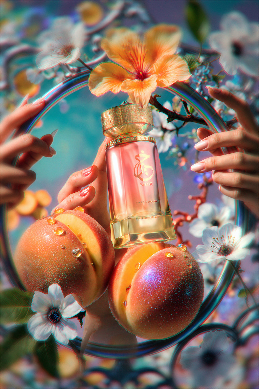 Paris Corner Khair Peach Delulu EDP Parfum 100 - ml Paris Corner Khair Peach Delulu EDP Parfum 100 - ml