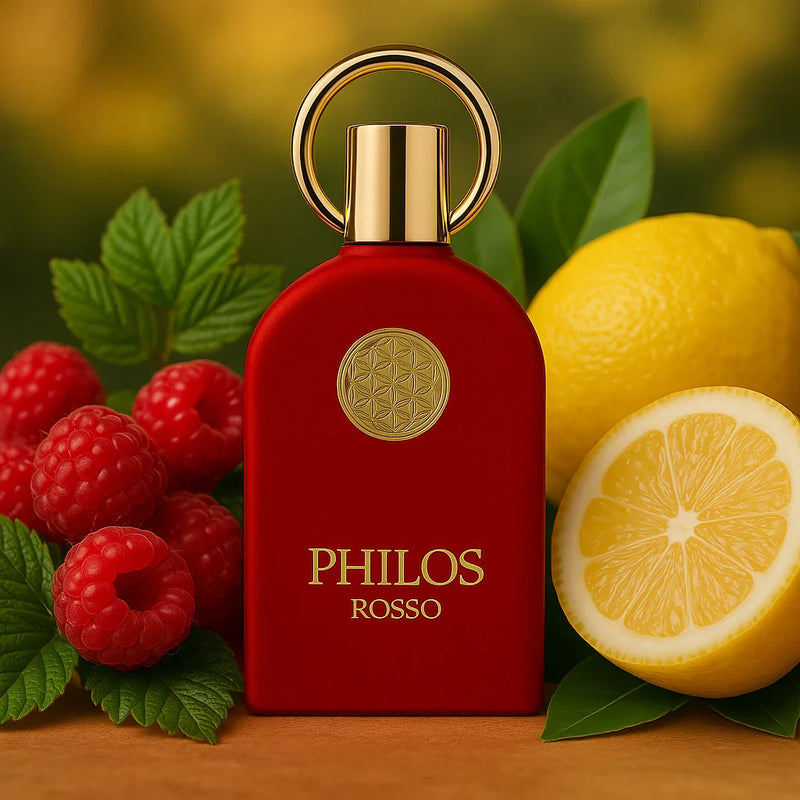 Philos Rosso EDP 100ml by Maison Al Hambra | Inspired by Baccarat Rouge 540 - TUZZUT Qatar Online Shopping