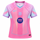 FC Barcelona Pink Short-Sleeve Football Jersey CJ04