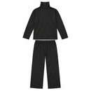 Black Turtleneck Top and Straight-Leg Trouser Set NS79