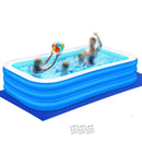 Inflatable Swimming Pool 1.8m Three Layer Blue Door Standard Set 15034 - TUZZUT Qatar Online Shopping
