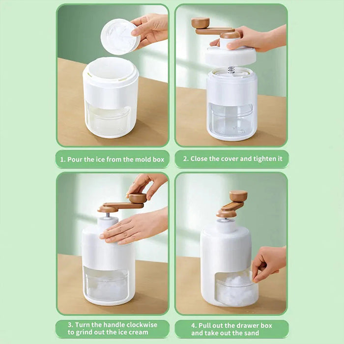 Portable Manual Ice Crusher For Cool Drinks - TUZZUT Qatar Online Shopping