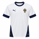 Portugal White and Navy Short-Sleeve Football Jersey CJ08