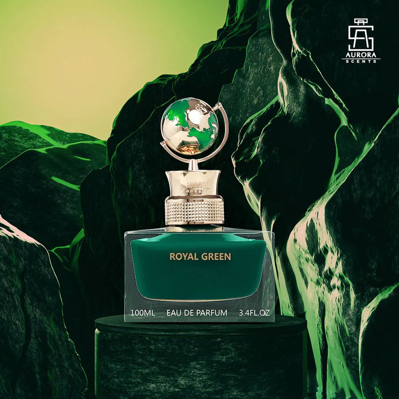 Aurora Globe Collection Royal Green EDP Unisex | 100ml - TUZZUT Qatar Online Shopping