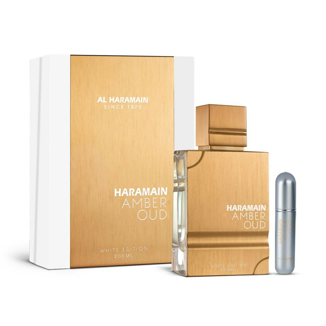 Haramain Amber Oud White Edition, 200ml, Eau De Parfum Haramain Amber Oud White Edition, 200ml, Eau De Parfum