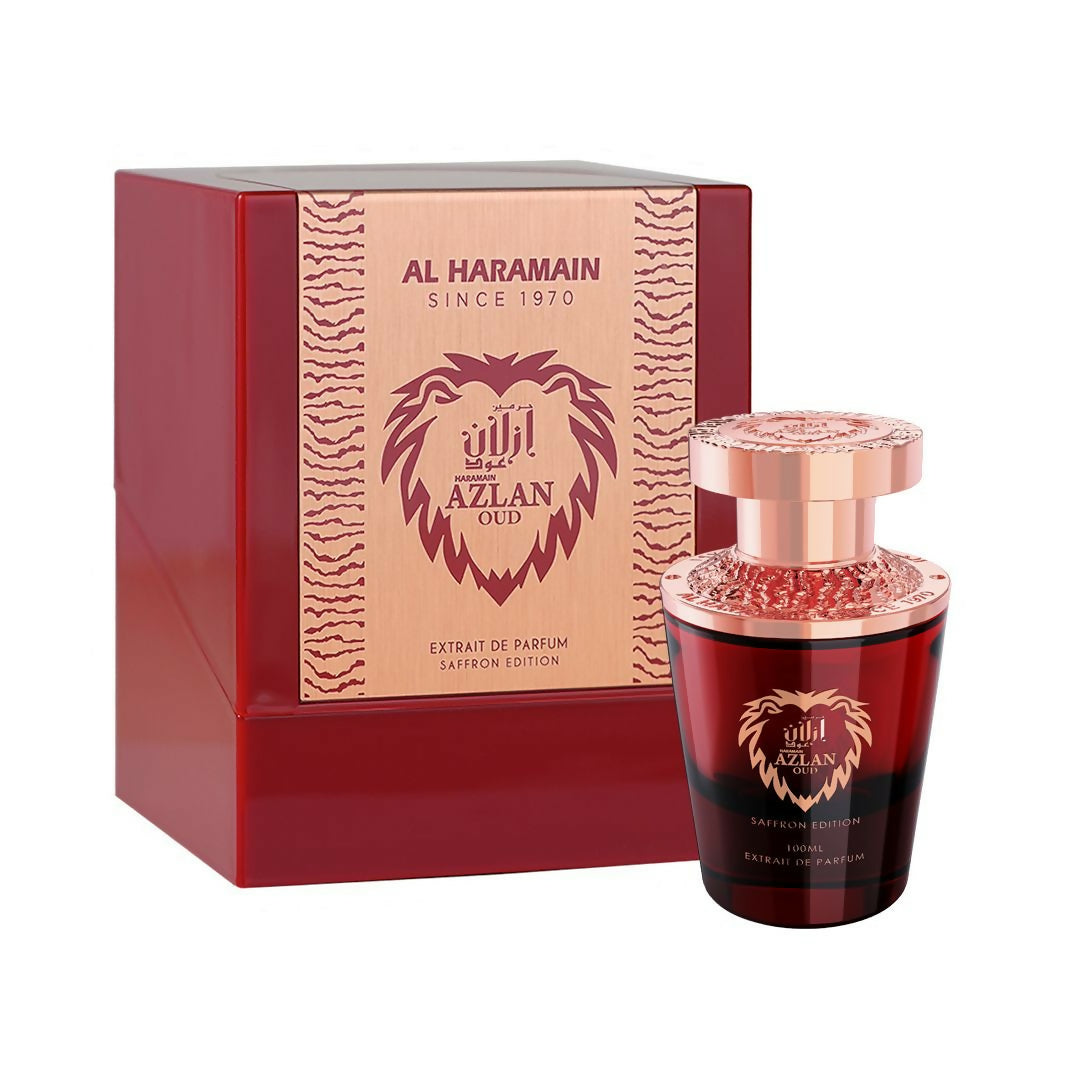 HARAMAIN AZLAN OUD SAFFRON EDITION 100ML EXTRAIT DE PARFUM HARAMAIN AZLAN OUD SAFFRON EDITION 100ML EXTRAIT DE PARFUM