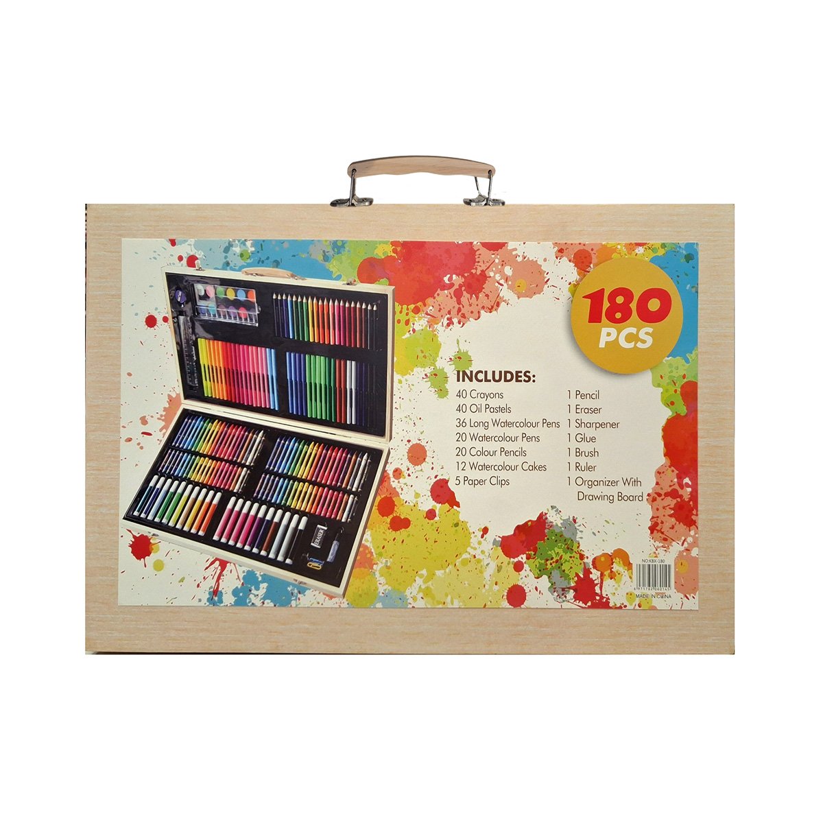 Kids Painting Set Box 180 Pcs KBX-180