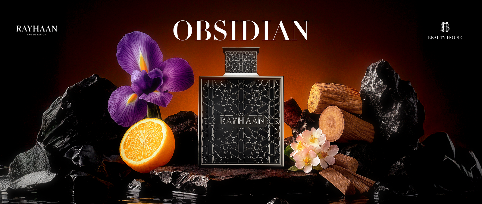 Rayhaan Obsydian EDP Perfume 100ml Rayhaan Obsydian EDP Perfume 100ml