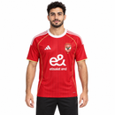 Al Ahly Red Short-Sleeve Football Jersey CJ05