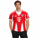 Men’s Red & White Bayern Munich Football Jersey CJ16