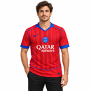 Paris Saint-Germain Red and Blue Football Jersey CJ22