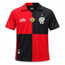 Men’s Red & Black Flamengo Football Polo Jersey JR09