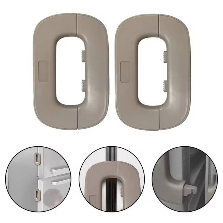Refrigerator Child Lock Baby Proof Two-Finger Secure Safety Lock for Fridges Freezers and Cabinets Easy to Use Child Resistant Design - TUZZUT Qatar Online Shopping