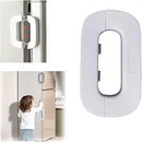 Refrigerator Child Lock Baby Proof Two-Finger Secure Safety Lock for Fridges Freezers and Cabinets Easy to Use Child Resistant Design - TUZZUT Qatar Online Shopping