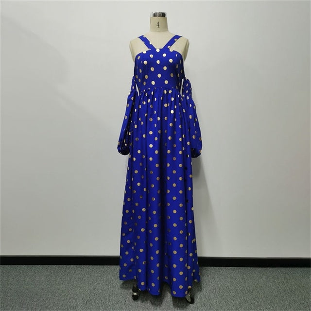 Elegant Women's Dress Sexy Spaghetti Strap Maxi Long Party Dresses Dot Solid Black Halter Sleeveless Casual Feminine Clothes S4435600 Elegant Women's Dress Sexy Spaghetti Strap Maxi Long Party Dresses Dot Solid Black Halter Sleeveless Casual Feminine Clothes S4435600
