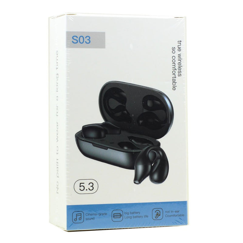 S03 Bluetooth 5.2 Earbuds Wireless Headphone - Tuzzut.com Qatar Online Shopping