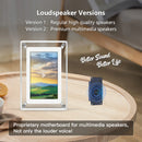 Clear Acrylic Video Frame with Auto Rotation, 5 Inch IPS Screen, 7 Inch Art Video, Speaker, Multimedia Video - TUZZUT Qatar Online Shopping